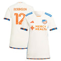 Miles Robinson FC Cincinnati adidas Women's 2024 The Canvas Kit Replica Player Jersey - White