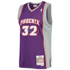 Jason Kidd Phoenix Suns 2001/02 Hardwood Classics Swingman Jersey - Purple