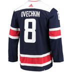 Alexander Ovechkin Washington Capitals adidas Alternate Primegreen Authentic Player Jersey - Navy/Red/White