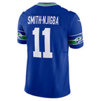 Jaxon Smith-Njigba Seattle Seahawks Nike 50th Season Vapor F.U.S.E. Limited Jersey - Royal/College Navy