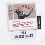 Charles Haley Dallas Cowboys  1994 Alternate Legacy Replica Jersey - White