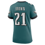 Sydney Brown Philadelphia Eagles Nike Women's Team Game Jersey - Midnight Green