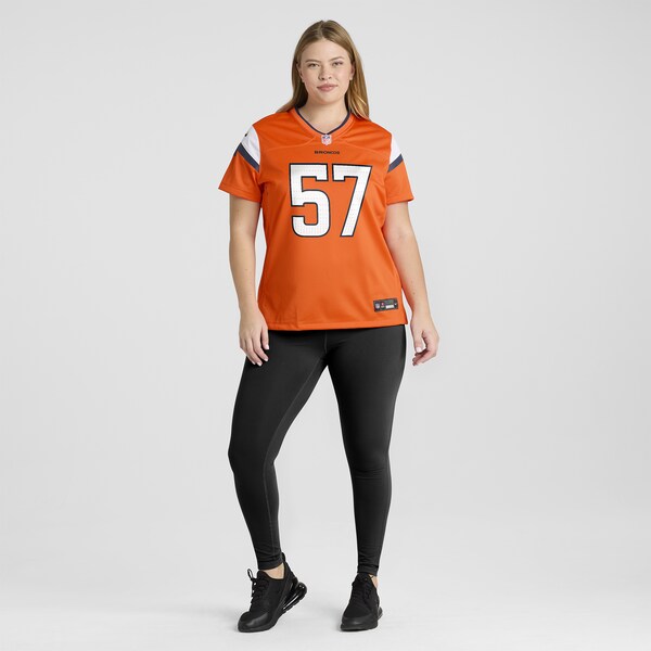 Dre Greenlaw Denver Broncos Nike Women's Team Game Jersey -  Orange