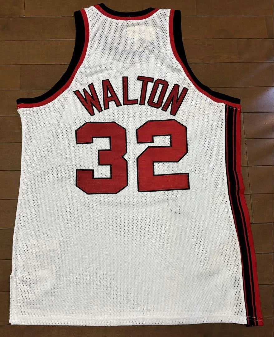 Bill Walton Portland Trail Blazers 1976/77 Hardwood Classics Swingman Jersey - White