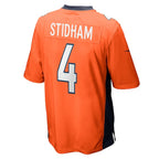 Jarrett Stidham Denver Broncos Nike Game Player Jersey - Orange
