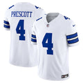 Dak Prescott Dallas Cowboys Nike Vapor F.U.S.E. Limited Jersey - White/Navy