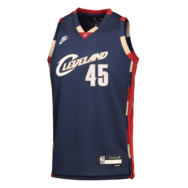Youth Cleveland Cavaliers Donovan Mitchell Nike Navy Swingman Jersey - Classic Edition