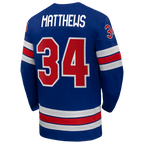 Auston Matthews USA Hockey Nike 2026 Home Replica Jersey - Royal