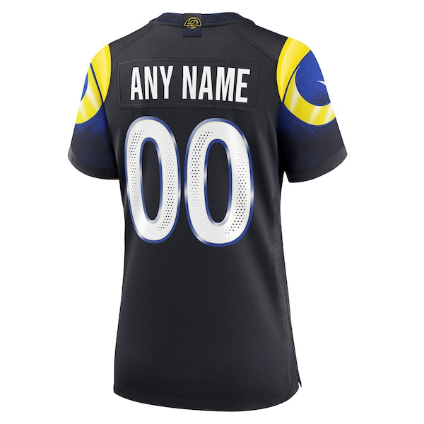 Los Angeles Rams Nike Women's 2025 Rivalries Collection Custom Game Jersey - Midnight Blue/White/Royal