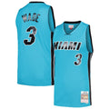 Dwyane Wade Miami Heat Hardwood Classics 2005/06 Tropical Swingman Jersey - Blue