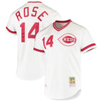 Pete Rose Cincinnati Reds Cooperstown Collection Authentic Jersey - White