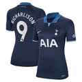 Richarlison Tottenham Hotspur Nike Women's 2023/24 Away Stadium Replica Player Jersey - Navy/Tan/White
