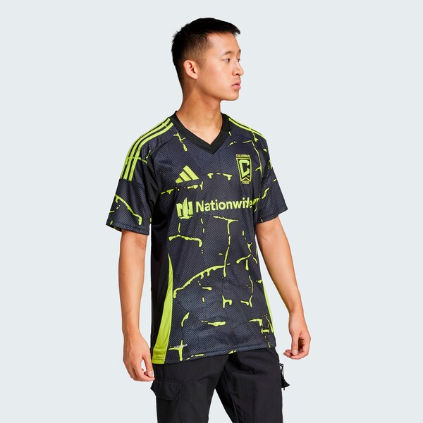 Columbus Crew adidas 2025 The Goosebumps Kit Replica Jersey - Black