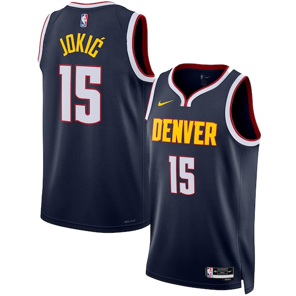 Nikola Jokic Denver Nuggets Nike Unisex Swingman Jersey - Icon Edition - Navy