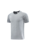 Adidas Short Sleeve Training Jersey Set - AD07- Light Gray