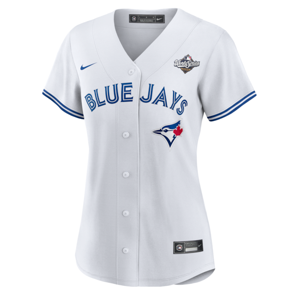 Addison Barger Toronto Blue Jays Nike Women's 2025 World Series Home Replica Player Jersey - White