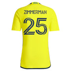 Walker Zimmerman Nashville SC adidas 2024 The 615 Kit Replica Player Jersey - Yellow