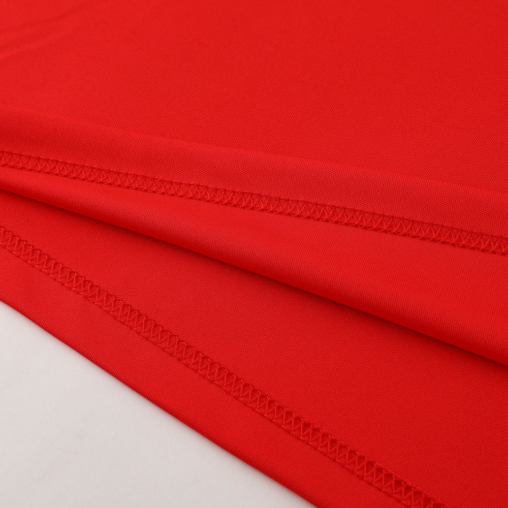 Puma Short Sleeve Training Jersey Set-PD02- Red/Black