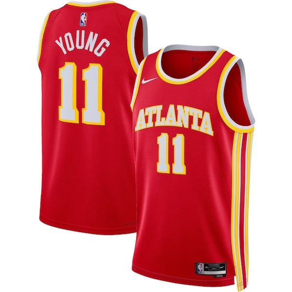Trae Young Atlanta Hawks Nike Unisex Swingman Jersey - Icon Edition - Red/White
