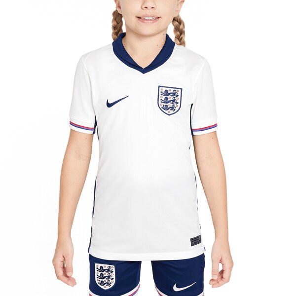 England National Team Nike Youth 2024 Home Replica Blank Jersey - White