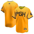 Pittsburgh Pirates Nike City Connect Limited Jersey - Gold