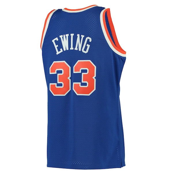 Patrick Ewing New York Knicks 1991/92 Hardwood Classics Swingman Jersey - Blue