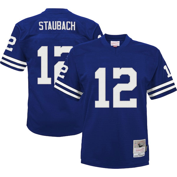 Roger Staubach Dallas Cowboys Youth Retired Player Legacy Jersey - Navy