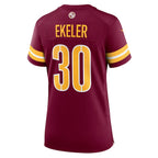Austin Ekeler Washington Commanders Nike Women's  Game Jersey -  Burgundy/White