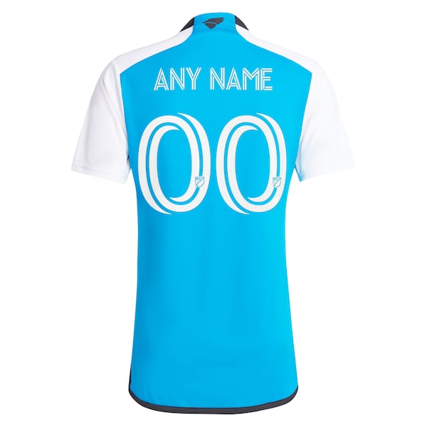 Charlotte FC adidas 2024 The Carolina Kit: Explore Custom Replica Jersey - Blue