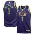 Zion Williamson New Orleans Pelicans Nike Youth 2024/25 Swingman Player Jersey - City Edition - Purple