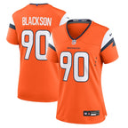 Angelo Blackson Denver Broncos Nike Women's Game Jersey -  Orange