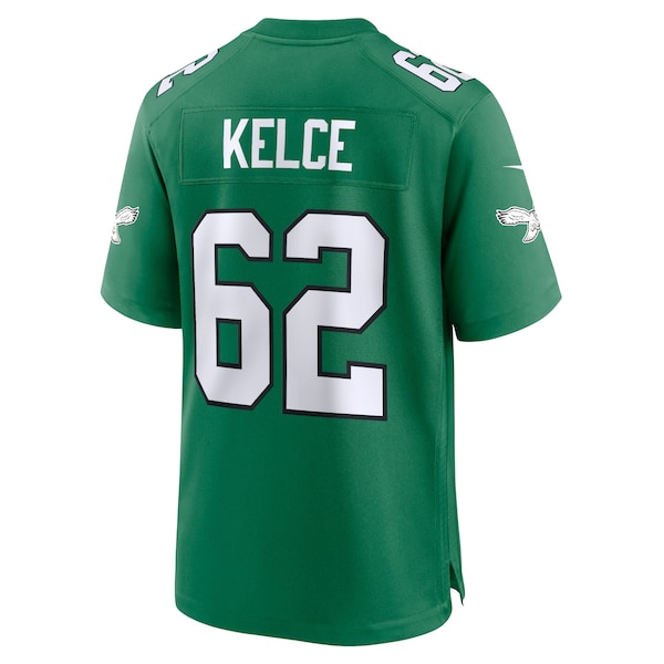 Jason Kelce Philadelphia Eagles Nike Alternate Game Player Jersey - Kelly Green/Green