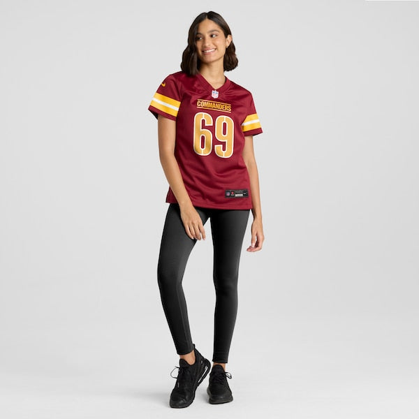 Tyler Ott Washington Commanders Nike Women's  Game Jersey -  Burgundy