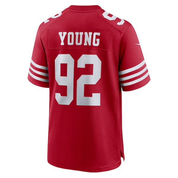 Chase Young San Francisco 49ers Nike Game Jersey - Scarlet
