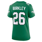 Saquon Barkley Philadelphia Eagles Nike Women's Alternate Game Jersey -  Kelly Green