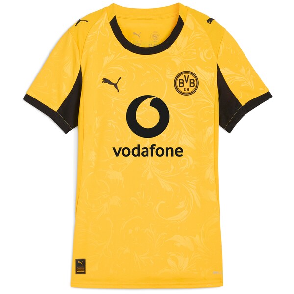 Borussia Dortmund Puma Women's 2025/26 Cup Third Replica Jersey - Yellow