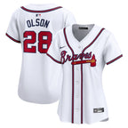 Matt Olson Atlanta Braves Nike Women's Home Limited Player Jersey - White