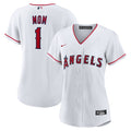 Los Angeles Angels Nike Women's #1 Mom Home Replica Jersey - White