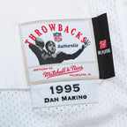 Dan Marino Miami Dolphins 1995 Authentic Throwback Retired Player Jersey - White/Aqua