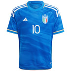 Lorenzo Insigne Italy National Team adidas Youth 2023 Home Replica Jersey - Blue