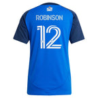 Miles Robinson FC Cincinnati adidas Women's 2025 Orange and Blue Legacy Kit Replica Player Jersey - Blue