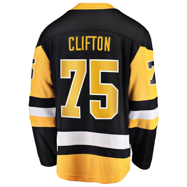 Connor Clifton Pittsburgh Penguins  Home Breakaway Jersey - Black