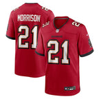 Benjamin Morrison Tampa Bay Buccaneers Nike Team Game Jersey -  Red