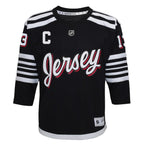 Nico Hischier New Jersey Devils Youth 2021/22 Alternate Replica Player Jersey - Black