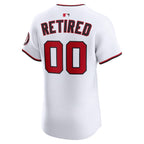 Washington Nationals Nike  Home Elite Pick-A-Player Retired Roster Jersey - White