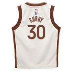 Stephen Curry Golden State Warriors Nike Toddler 2025/26 City Edition Swingman Jersey - Tan