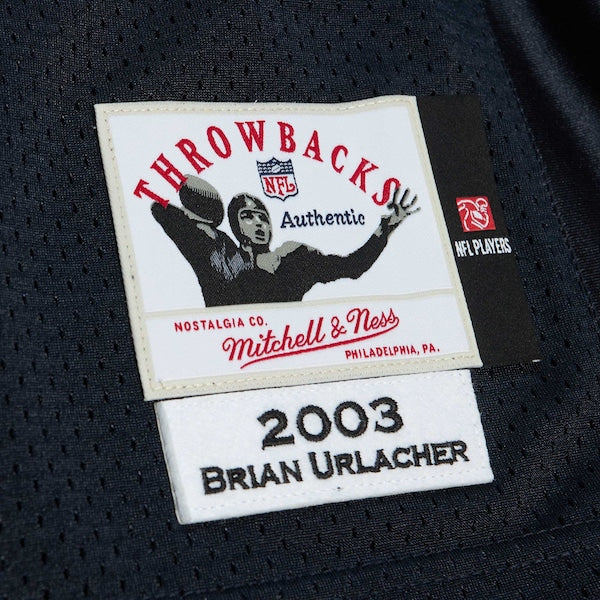 Brian Urlacher Chicago Bears 2003 Authentic Throwback Retired Player Jersey - Navy