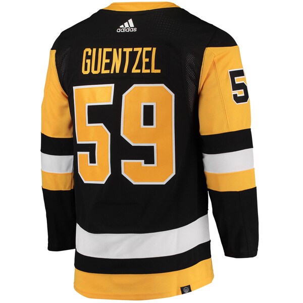 Jake Guentzel Pittsburgh Penguins adidas Home Primegreen Authentic Player Jersey - Black