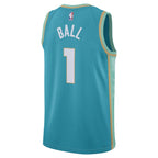 LaMelo Ball Charlotte Hornets Jordan Brand Unisex 2023/24 Swingman Jersey - Teal - City Edition