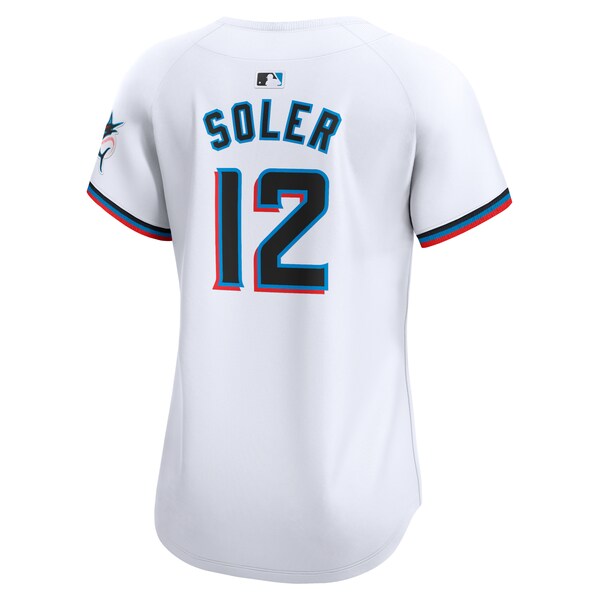 Jorge Soler Miami Marlins Nike Women's  Home Limited Player Jersey - White